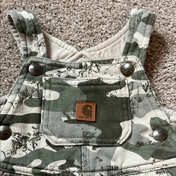 Carhartt Kids Camo Overalls - Picture 3 of 8